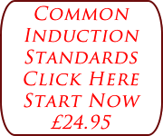 Common induction standards, click here to register and start training